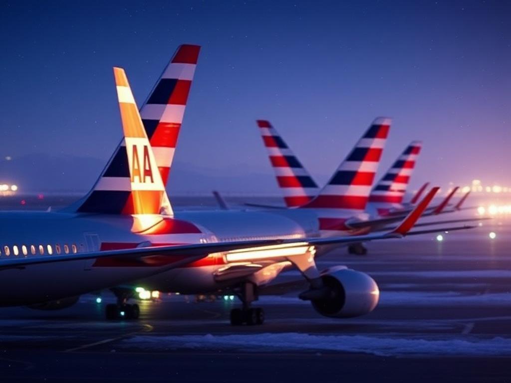 American Airlines Stock Dips Following Christmas Eve Technical Glitch